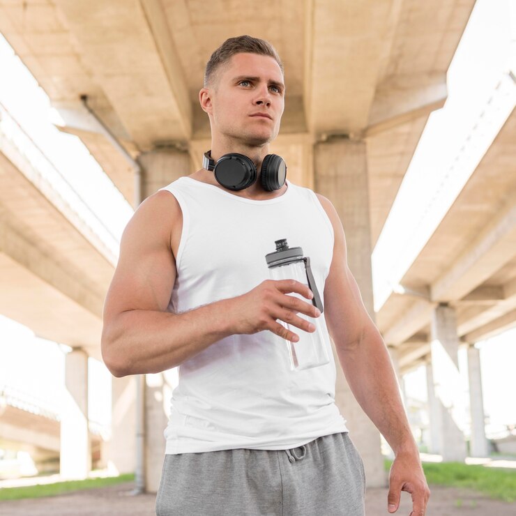 medium shot athletic man looking away 23 2148605613